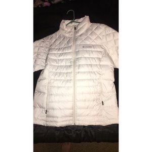 White Columbia Puffer Jacket